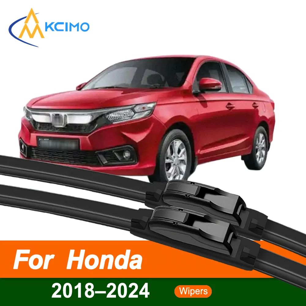 

For Honda Amaze DF5 DF6 2018–2024 Front Wiper Blades Car Windscreen Windshield Window Wiper Accessories 2019 2020 2021 2022 2023