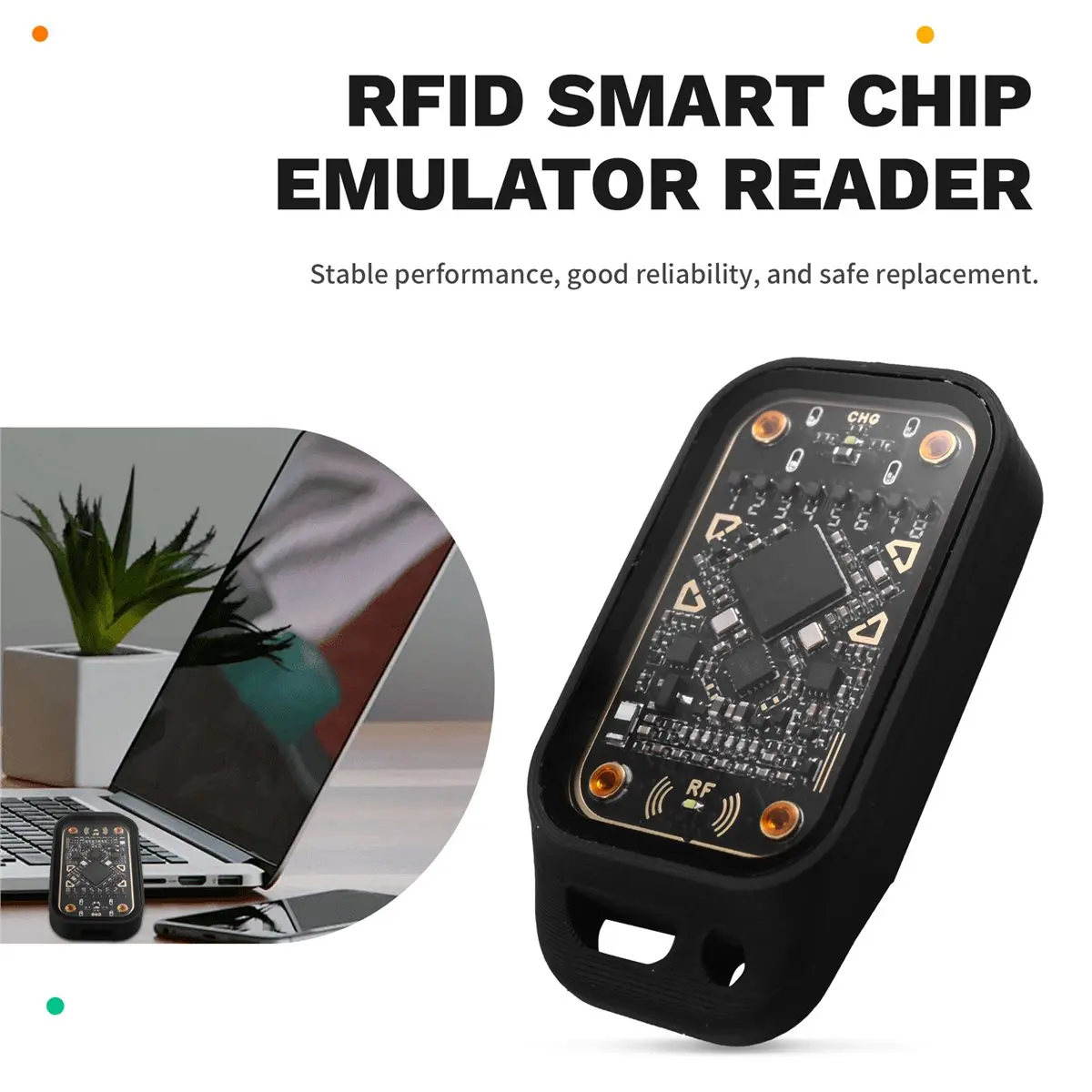 a96z-アクリルカメレオン-v30-rfid-スマートチップエミュレーターリーダー-125khz-1356mhz-id-ic-スマートカードタグコピー機-nfc-リードライター