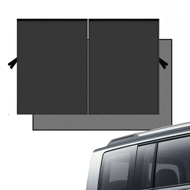 Car Window Shades Car Side Window Shade Privacy Curtains Visible Area & Breathable Mesh For Driver Family Pet Fits Front