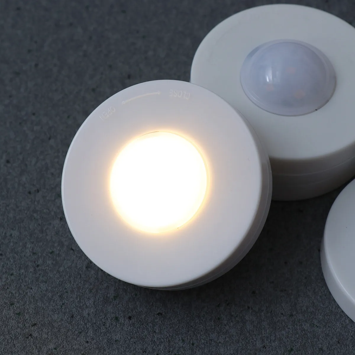 

6Pcs Wireless Cabinet Light Set Adjustable Brightness LED Illumination for Cupboard Bookcase Hallway Stair Basement