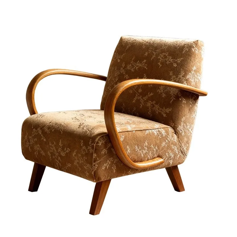 

sofa chair, living room balcony bedroom solid wood single leisure ch air