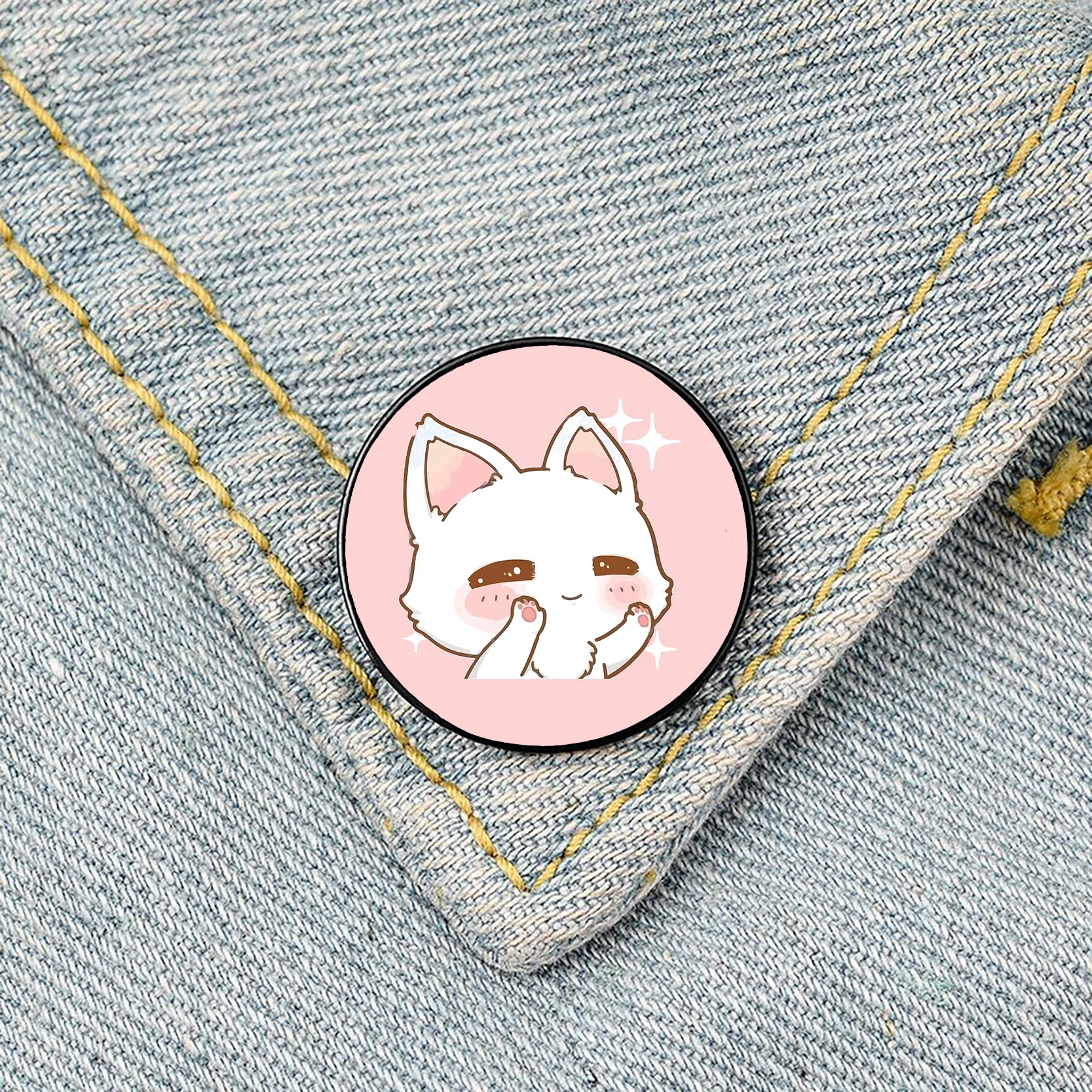 Asexual Punks Not Dead LGBT Pin Custom Funny Brooches Shirt Lapel Bag Badge Cartoon Cute Jewelry Gift for Lover Girl Friends