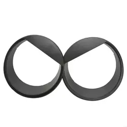400B Black Bezels Front Light Headlight Trim Cover for for Wran