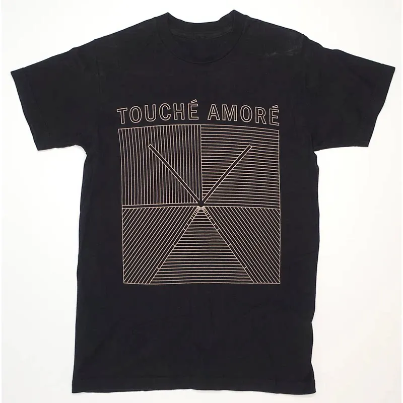 Touch É Amor É Post Hardcore Band, Pentagram Casual T-shirt, Men's and Women's Luxury Brand Top 2026