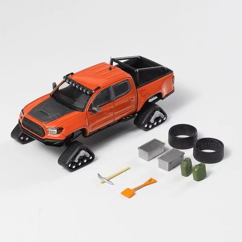 Pre-order *GCD 1:64 Tacoma Snow Track Truck model with Accessories - shipped in March