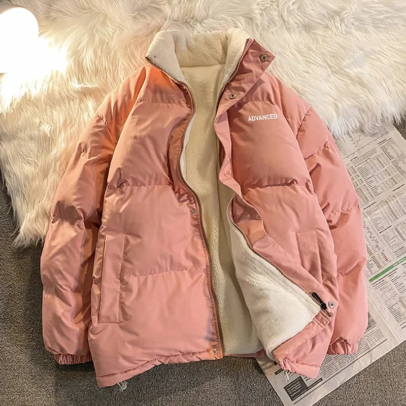 2024 New Fleece Thicken Women Winter Coat Oversize Parkas Korean Coat Warm Casual Puffer Jackets Feamle Casual Windbreaker Outwe