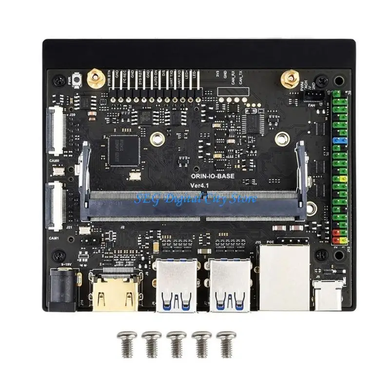 U75B Development Board for Orin Module Video Multiple USB GPIO M.2 Slot for Fast Storage Efficient Thermal Management