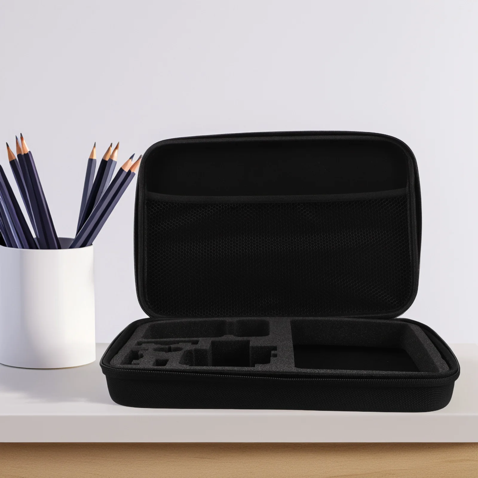 

Portable Action Camera Bag Large Capacity Backpack for Accessories Protective Travel Storage Case Sports Camera Case