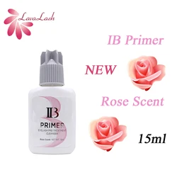 IB Primer For Eyelash Extensions Glue for Lash Application 15ml Rose Scent Primer Strong Fast Fixing Agent Lashes Tools