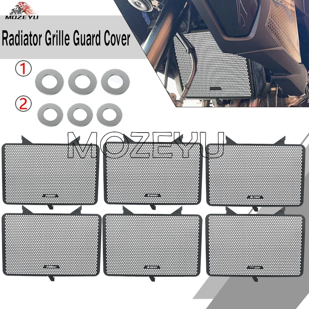 

2025 FOR KAWASAKI Z750 Z800 Z1000 Z1000SX Versys 1000 Versys 1100 Ninja1000SX 2007-2026 Radiator Grille Guard Cover Protector