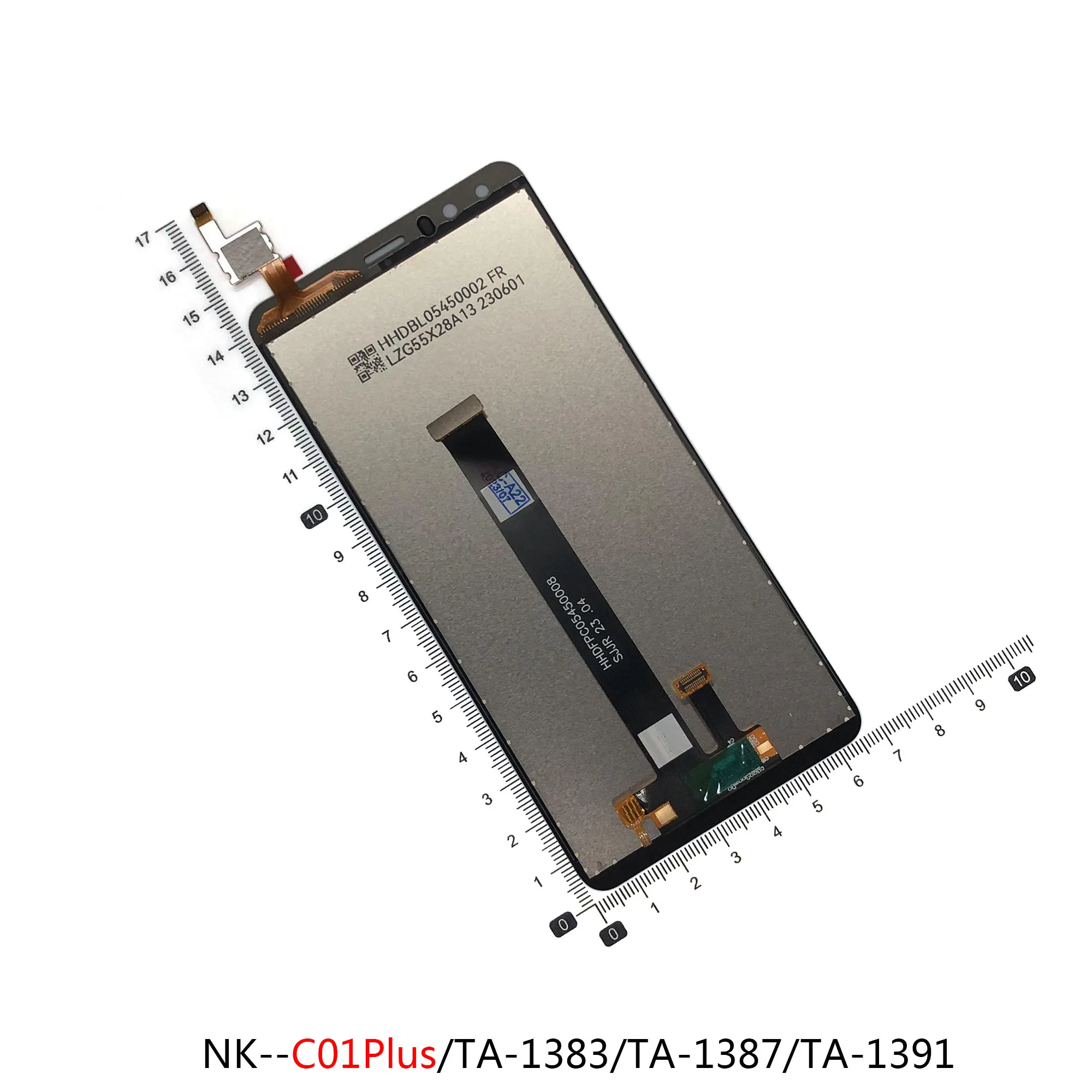 For Nokia C1 C1Plus C2 C3 TA-1165 TA-1312 TA-1263 TA-1258 C01Plus C1.1P LCD Display Touch Screen Digitizer Assembly LCD