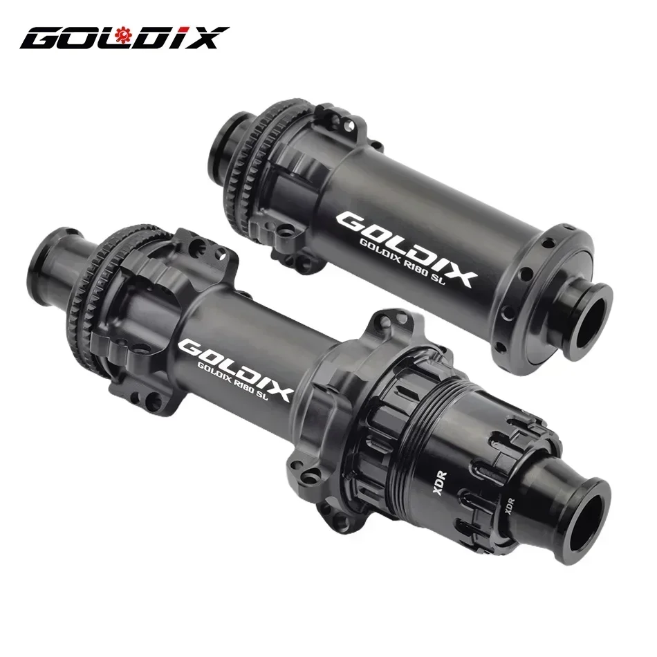 GOLDIX Road Hub Ultra Light Center Lock Disc 24Hole Ratchet 36T Straight Pull Hub Gravel Bicycle for Road HG XDR flywheel