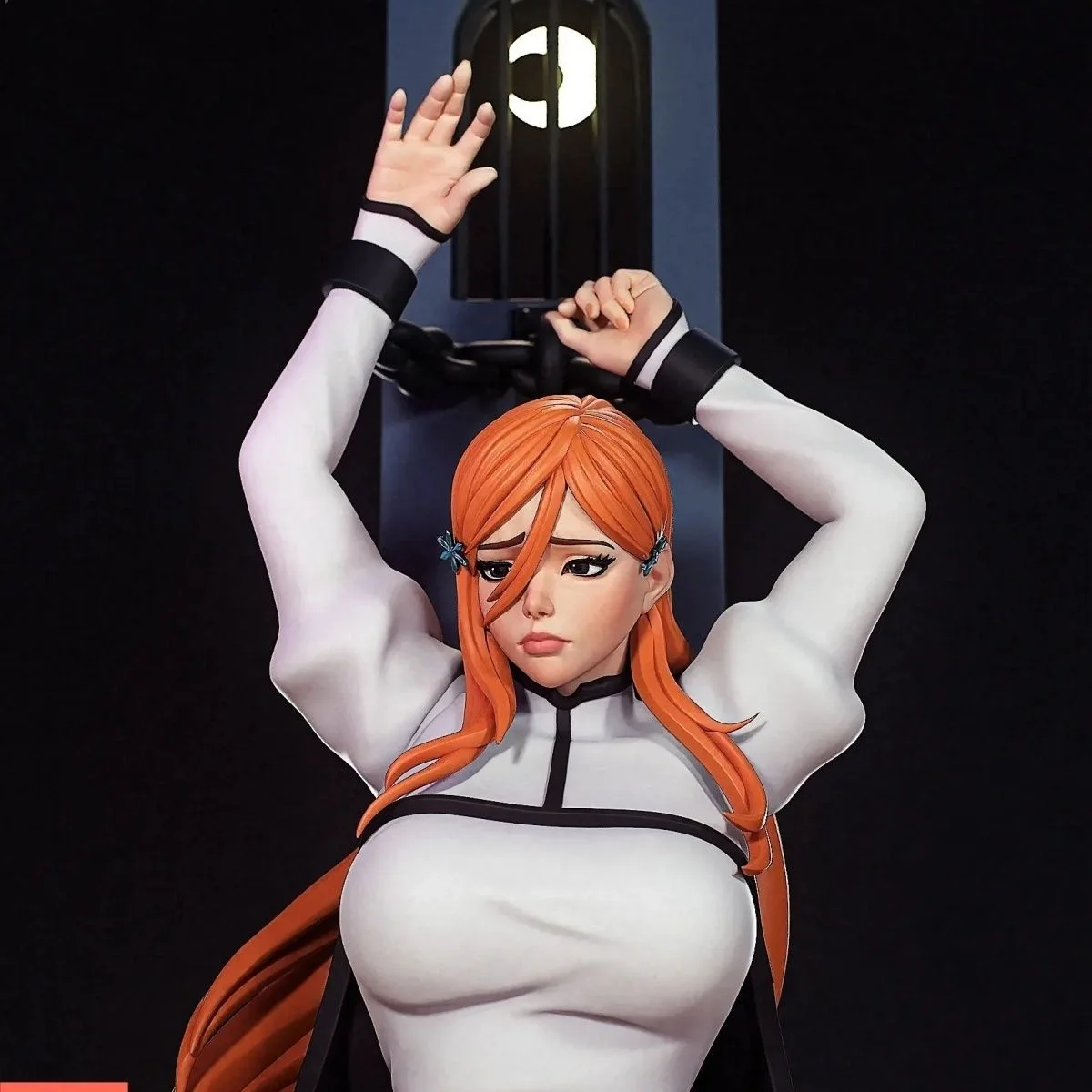 1/24 مقياس موضع الركوع 60 مللي متر الشكل الموت الله إينوي Orihime تجميع أطقم منمذجة المفكك غير مصبوغ ثلاثية الأبعاد لعبة الطباعة 1297