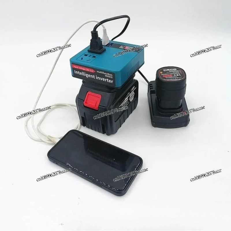 

Lithium Battery Inverter Power Bank, Universal Small 20V To 220V Smart Transformer