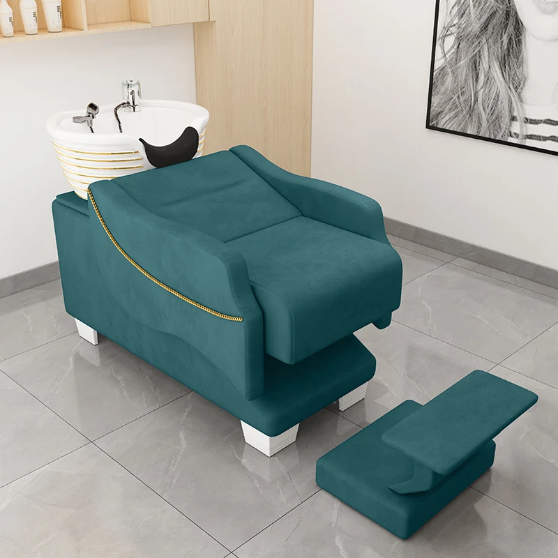 

Hair Washing Bed Pedicure Spa Foot Chair Salons Aesthetic Shampoo Massage Mobile Basin Salon Beauty sedie Bowl Thai Shaving