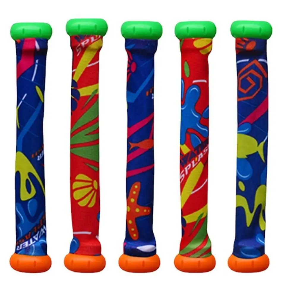 5PCS Underwater Sinking Diving Stick Toy Intellectual Development Ages 4-8 Pool Diving Toys Multi-colorful Visual Development