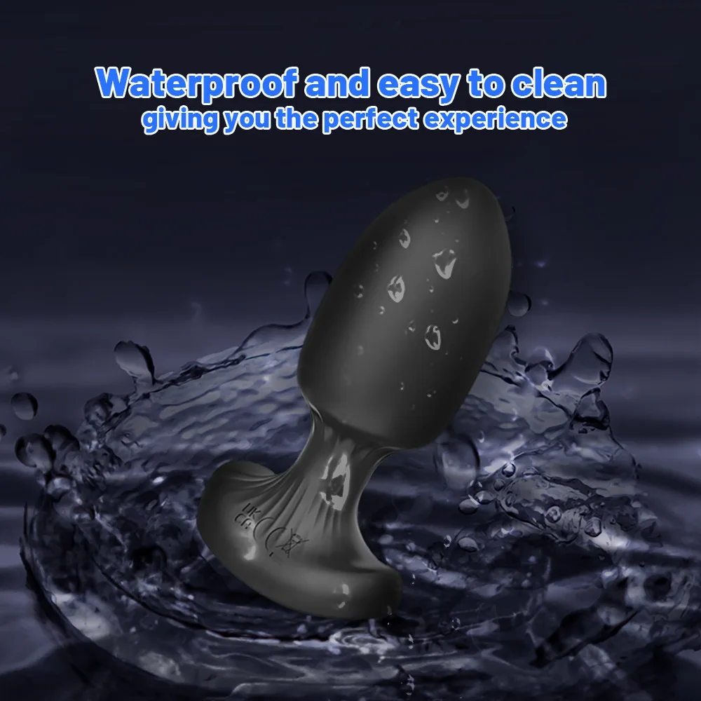 10 سرعات المكونات الشرج هزاز بعقب المكونات البروستاتا تهتز مدلك APP التحكم عن بعد الإناث معدات الاستمتاع واللعب الجنسي للنساء الرجال