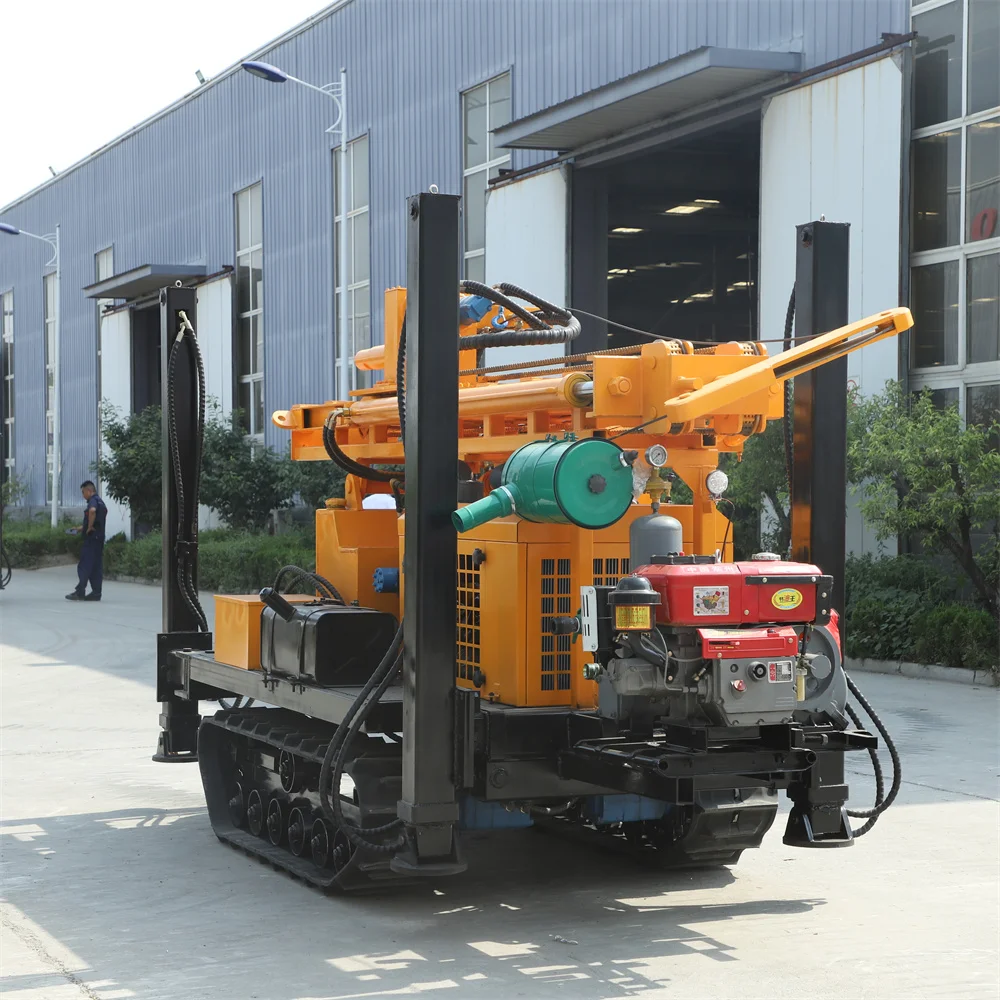 YG Hydraulic Mobile Mine Drilling Rig Borehole Hard Rock Water Well Drilling Rig Water Pneumatic Dual-purpose Drilling Rig Price