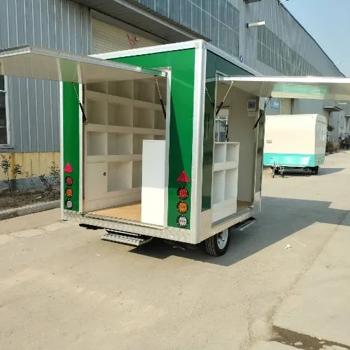 Flower Shop Mobile Vending Trailer Customization Build Boutique Shop Cart Container Kiosk for Sale