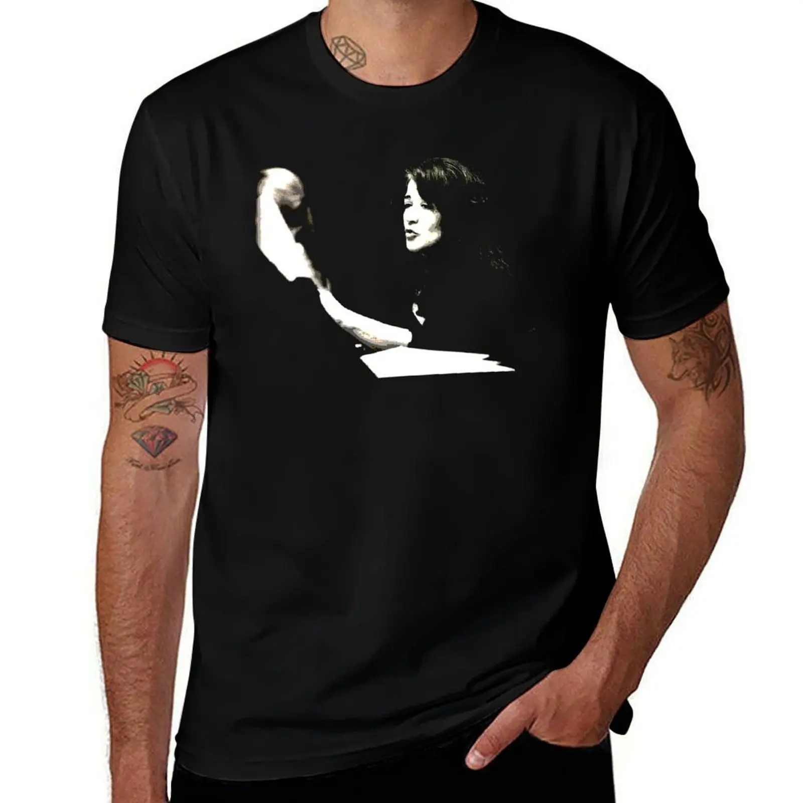 

martha argerich T-Shirt cheap stuff gifts for boyfriend aesthetic clothes men workout shirt