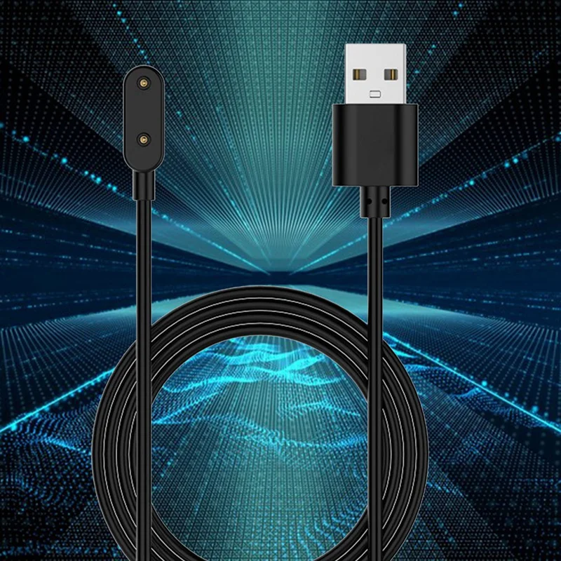 For Huawei Honor Band 6Pro/7/8 Charging Cable Watch ES/4X5X/5Pro/Fit With Protection Charging Cable,Black Durable Easy Install