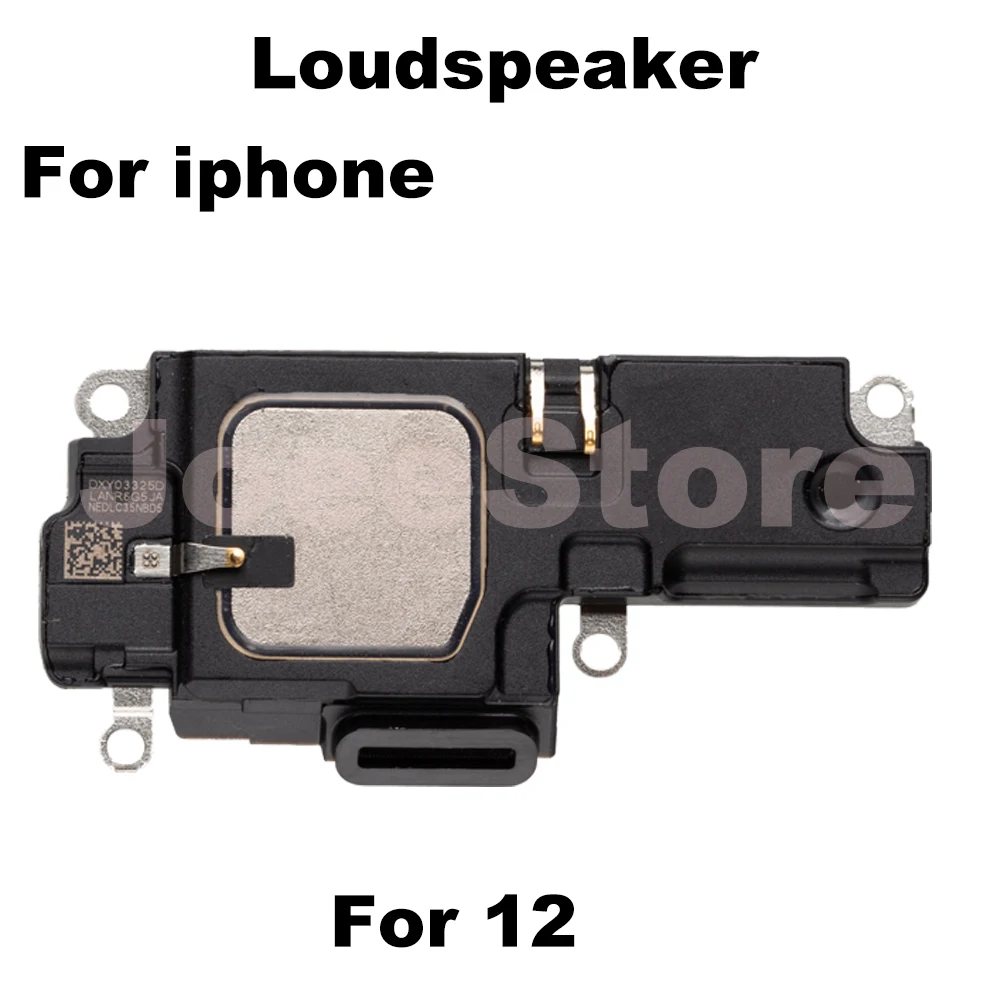 1pcs Bottom LoudSpeaker For iPhone 12 11 Pro X XS XR Max Mini  Sound Ringer Buzzer Speaker Inner Ringtone Flex Cable Parts