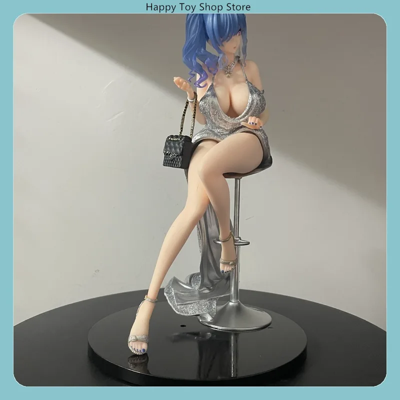  فستان سهرة من Azur Lane St. Louis Ver. 28 سنتيمتر يجلس تشكل أنيمي الشكل تمثال سطح المكتب الديكور هدية #2