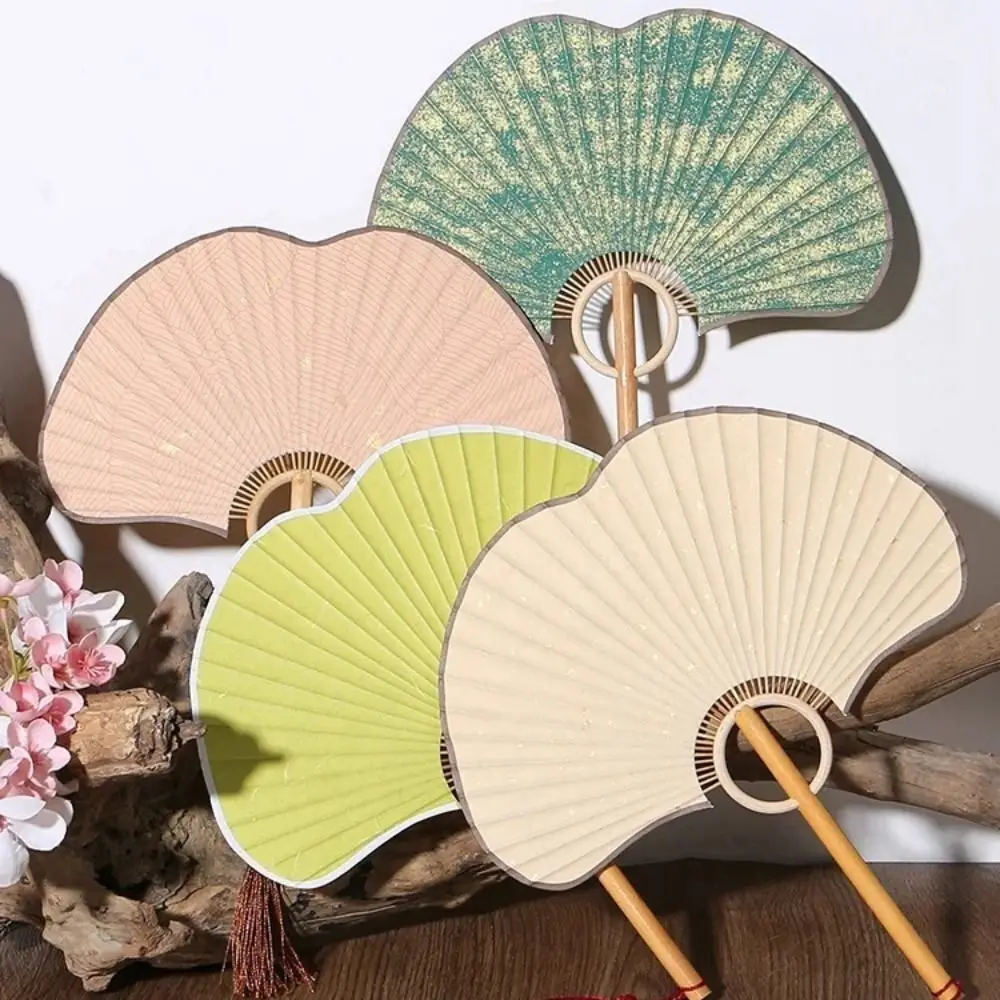 Exquisite Paper Rice Paper Fan Props for Photographs Chinese Style Hand Fan Home Decoration Dance Fan
