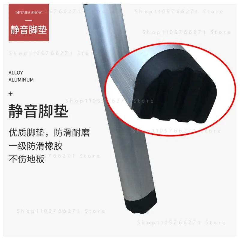 Wide Double-sided Herringbone Ladder Shrinking Aluminum Alloy Lifting Staircase Non-slip Photography Stool Ultra Light