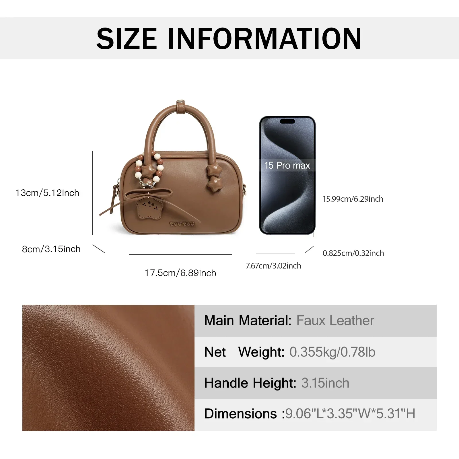 TOUTOU Dames Bowlingtas Handtas Replica Boston Mini Tas Luxe Designer Eén Schouder Crossbody Tas voor Cosmetica Kerstcadeau