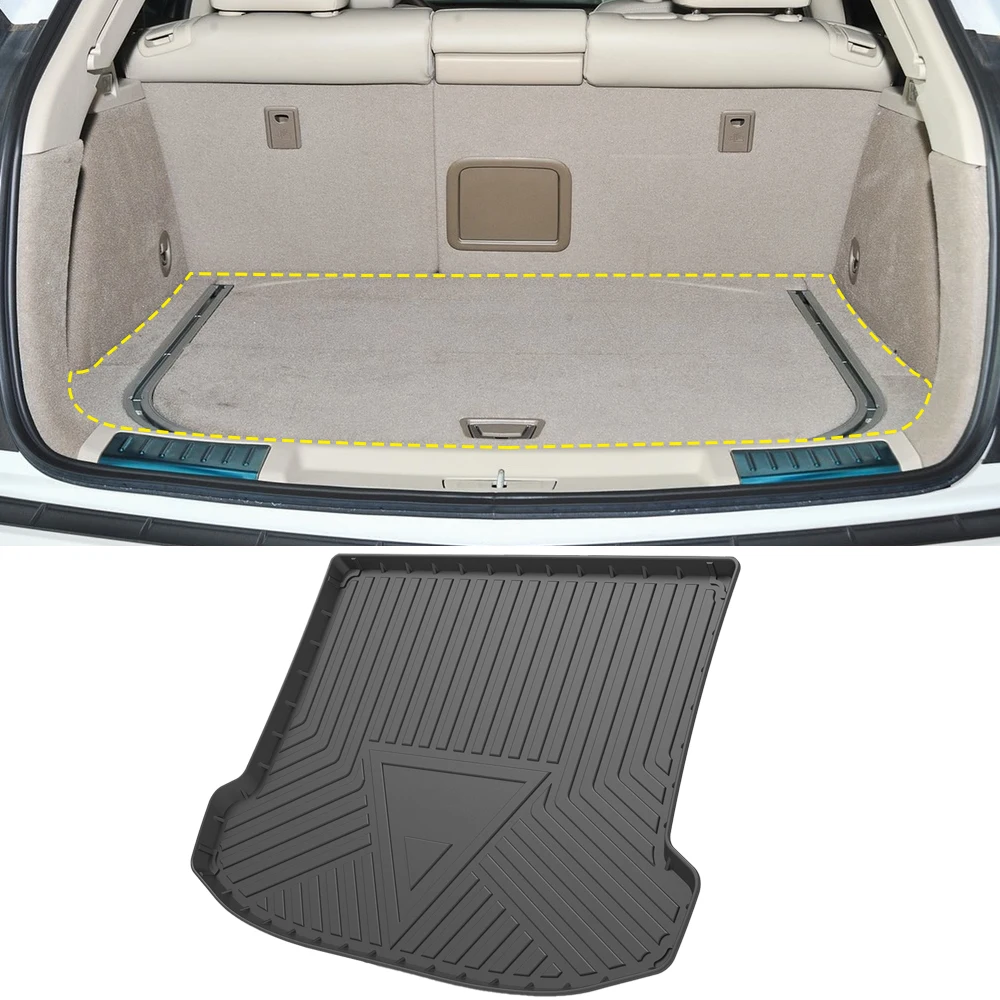 

For Cadillac SRX 2nd 2010-2016 Auto Car Cargo Liner All-Weather TPE Non-slip Trunk Mats Boot Tray Carpet Interior Accessories