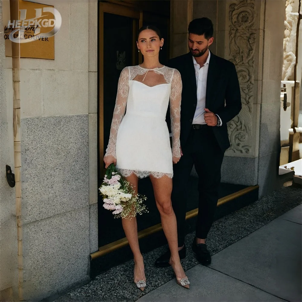 abito-da-sposa-sexy-mini-2026-in-pizzo-a-maniche-lunghe-modello-a-tubino-per-matrimoni-vendita-all'ingrosso-robe-de-mariee