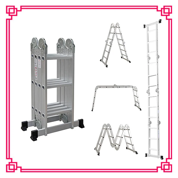 Aluminium multifunctioneel verlengladderplatform CE/EN131