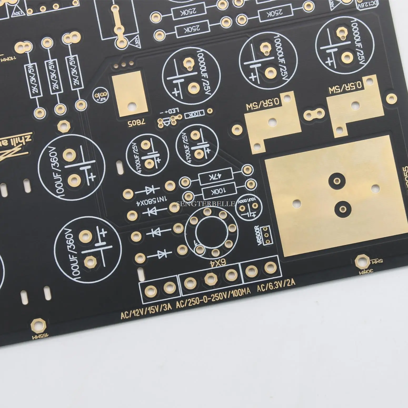 HiFi Diy KONDO M77 Preamplifier Board Kit 12AY7 Stereo Tube Phono Amplifier Preamp Board