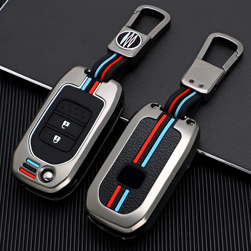 

Zinc Alloy Car Key Case For Honda Fit Lucky Vezel City Civic Jazz BRV BRV HRV HRV Shuttle Gp8 19CRV Jade Freed Odyssey