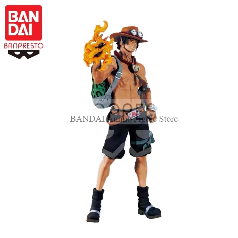 

В наличии: Оригинальная фигурка BANDAI BANPRESTO ONE PIECE PORTGAS D. ACE, новая, в коробке, коллекционная модель для гаража/дома, игрушка.
