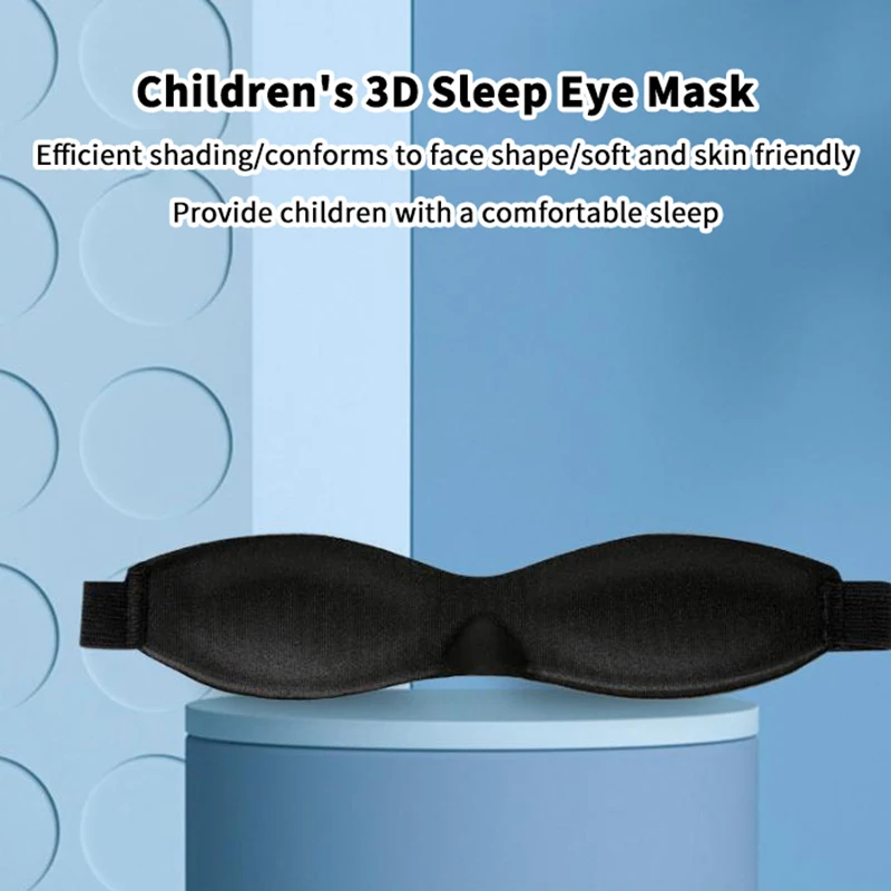 3D Sleep Mask Blindfold Sleeping Aid Soft Memory Foam Eye Mask For Sleeping Travel Blackout Light Sleep Mask Eye Cover