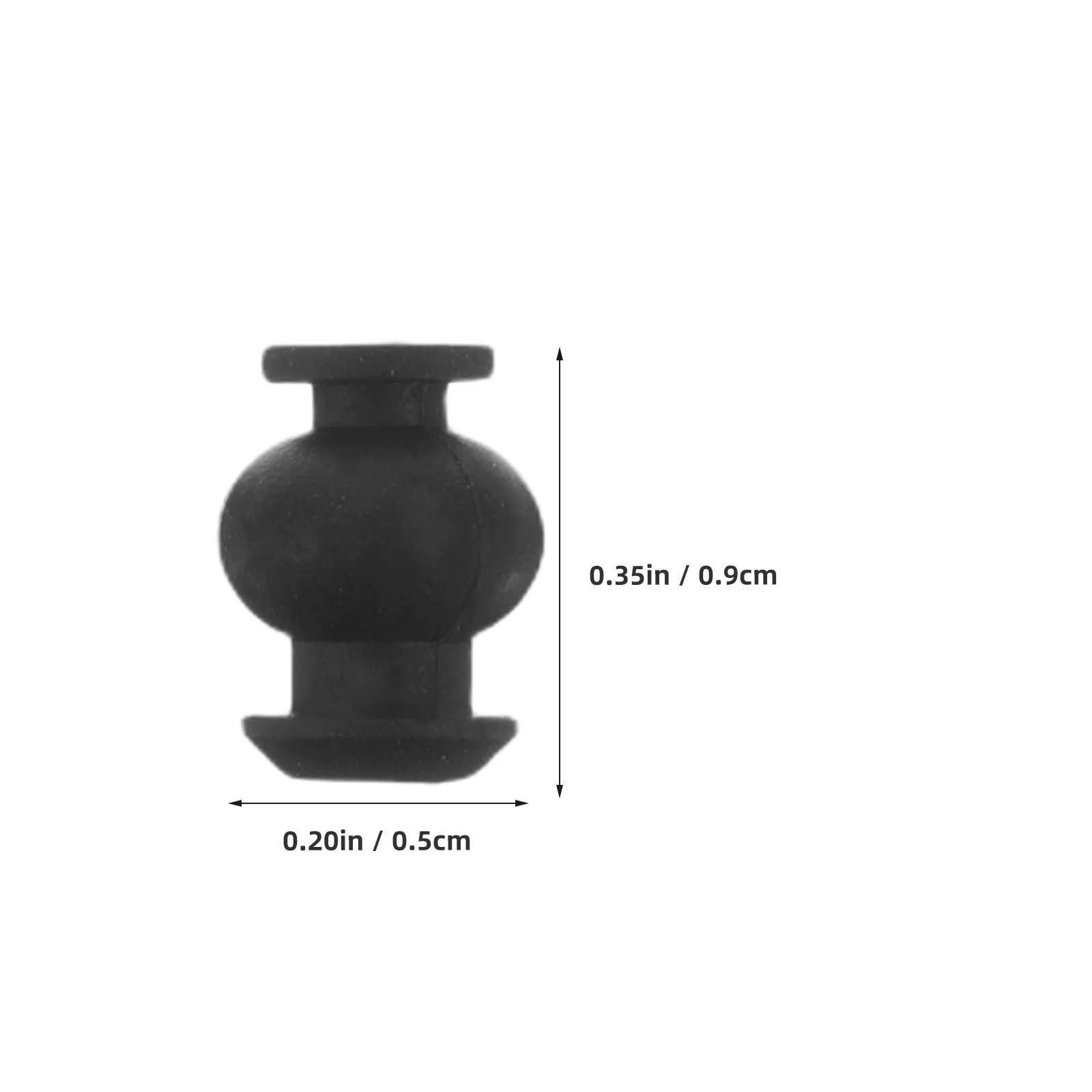 10pcs Shock Absorber Ball for Gimbal Stabilizer Rubber Mount Anti Vibration Isolator Pad Drone RC Airplane Accessories