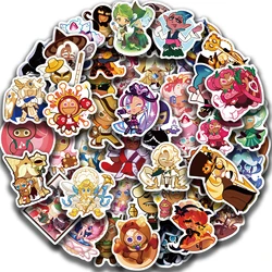 Cute Cartoon Graffiti Sticker Brinquedos, Cookie Run Kingdom, Graffiti Brinquedos, Skate, Guitarra, Computador, Geladeira, Mesa, 50Pcs