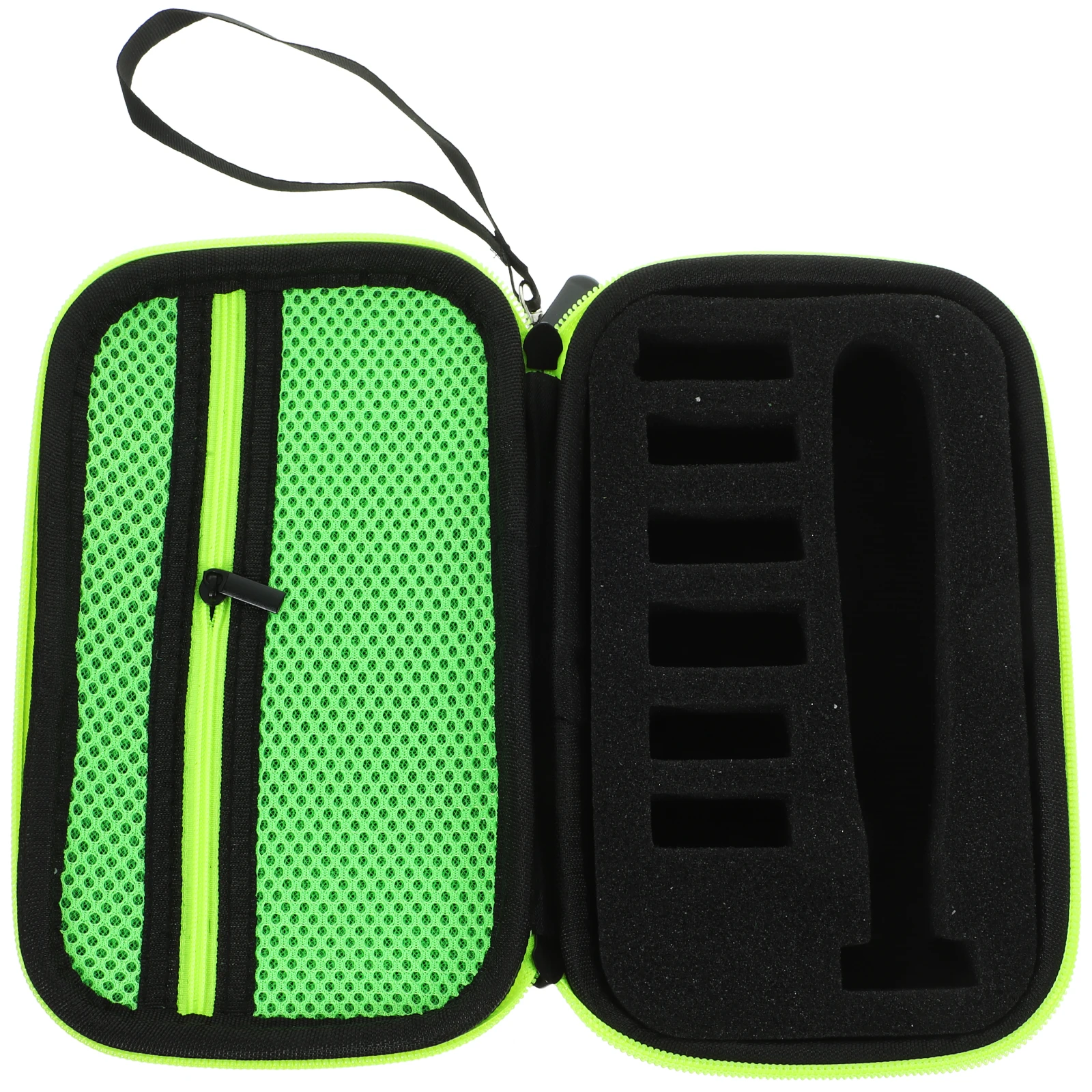 

Shaver Storage Travel Toiletry Case Dust Proof Portable Shaver Organizer Hard Shell Razor Case with Mesh Eva Bag Pocket
