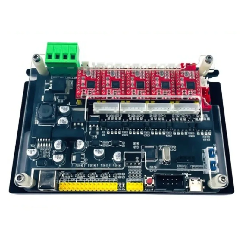 For 4 axis control board CNC small numerical control engraving machine 500w spindle, controller, can be offline