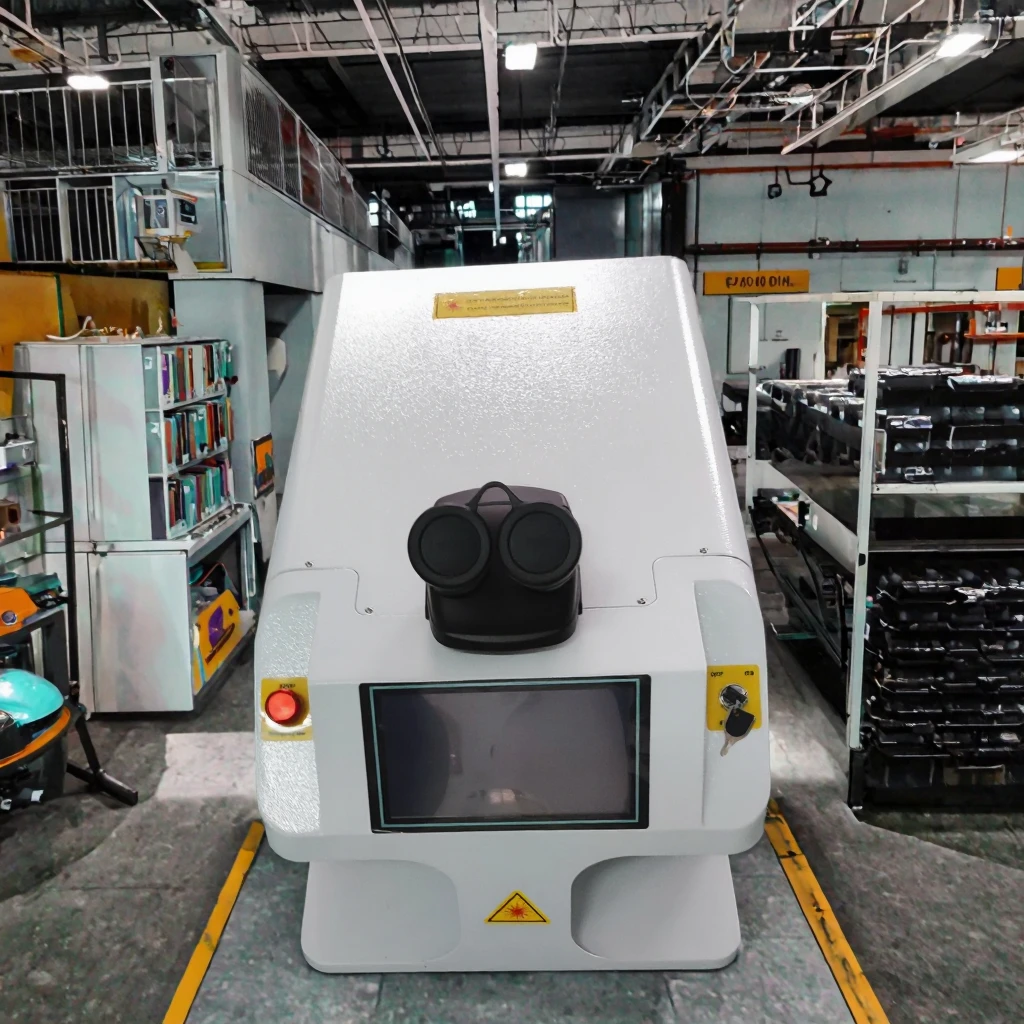 New Jewelry  Welding Machine with Yag  100-300W Power Air/Water-Cooled Easy to Operate for Gold Silver Platinum & More