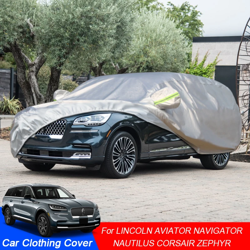 

For LINCOLN AVIATOR U611 CORSAIR NAUTILUS U540 NAVIGATOR U554 ZEPHYR Full Car Cover Rain Frost Snow Dust Waterproof Auto Accesso