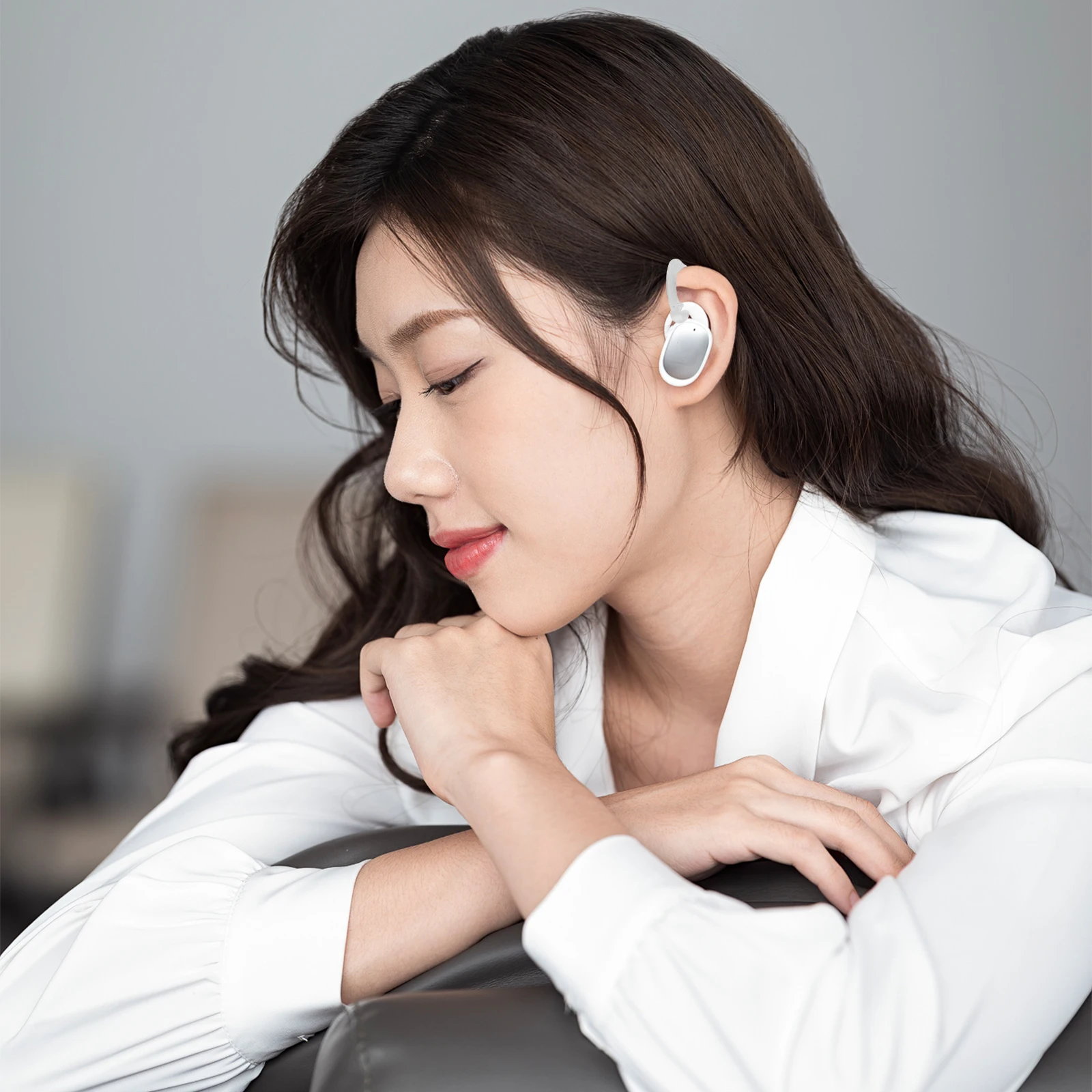 

2pcs Anti-Lost Hook Headphone Clip Adjustable Earbud Holder For Wireless Earphones /2/1 Compatible Running Cycling