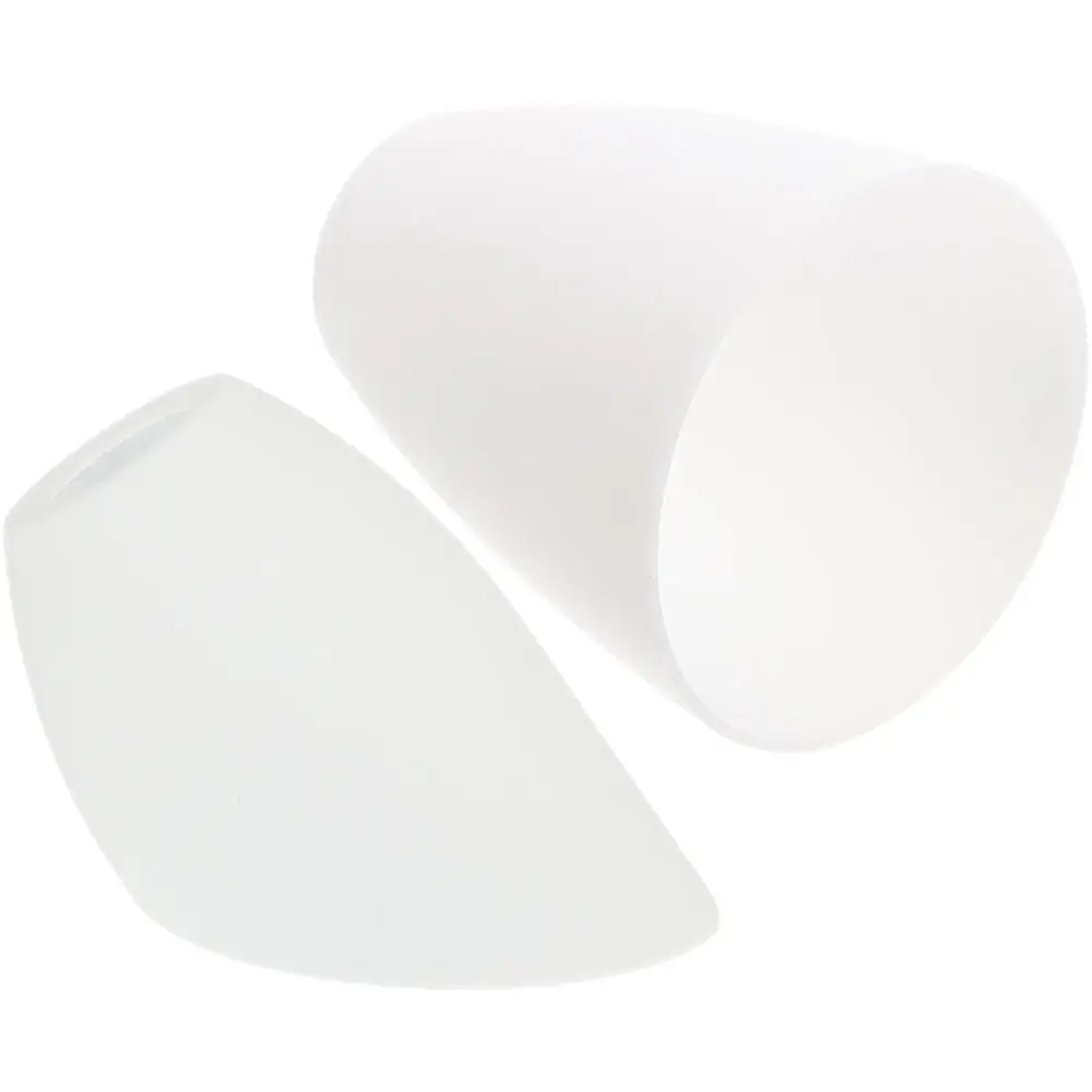 

2Pcs Lamp Shade Inclined Flat Head Plastic Lampshade for Table Hanging Wall Lights Warm Soft Light Cover Home Hotel Use