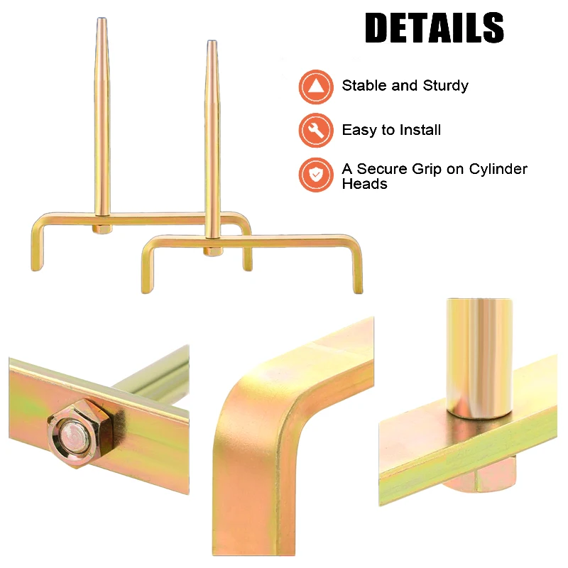Кронштейн головки блока цилиндров двигателя автомобиля, кронштейн крышки двигателя, ремонт двигателя, специальный фиксированный кронштейн, инструмент для авторемонта
