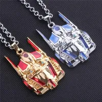Transformers Movies Decepticons Optimus Prime Autobots Necklace Stainless Steel Pendant Jewelry Accessories Decorative Gift