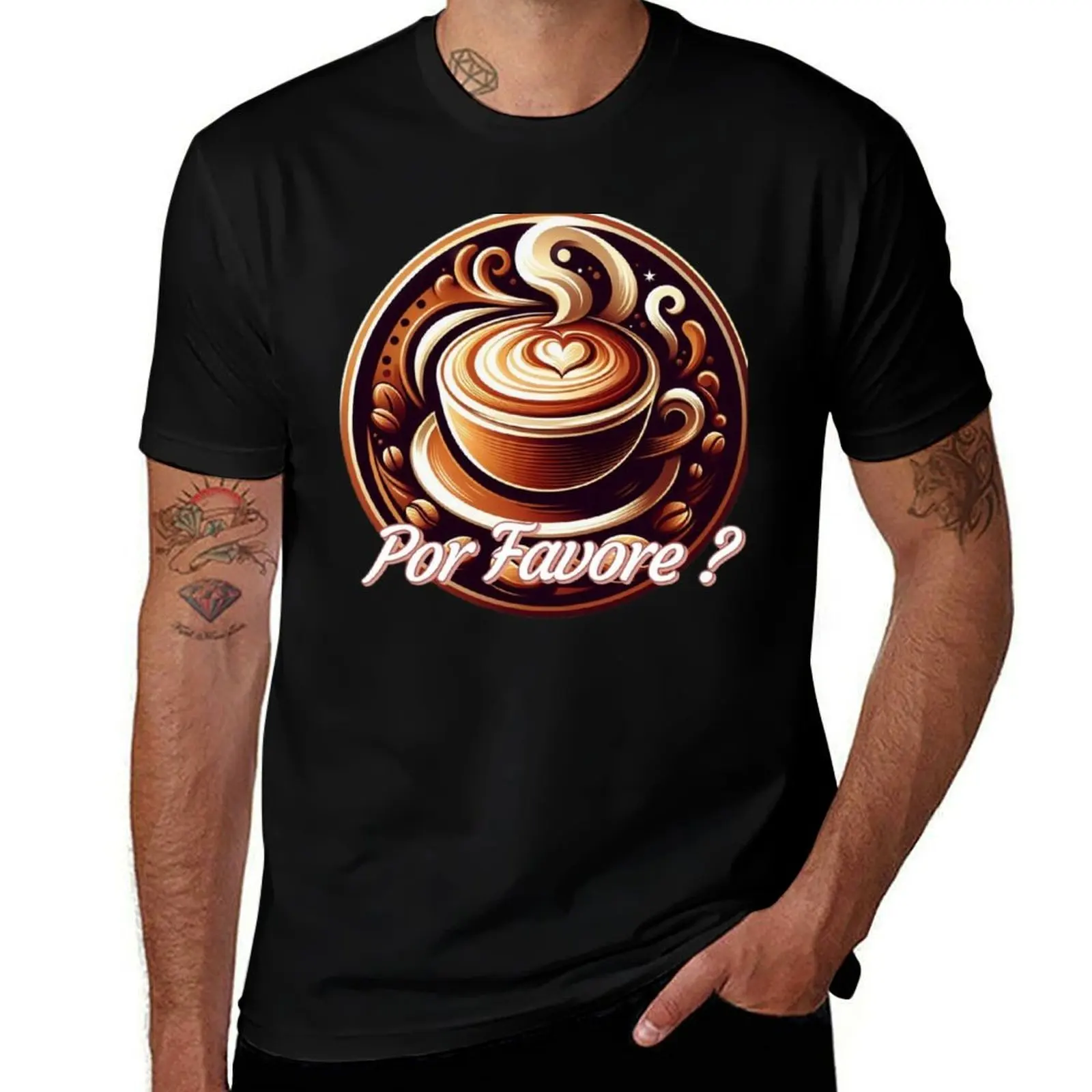 

Espresso Macchiato T-Shirt graphic t shirt vintage new gifts and t-shirts cute tops Men's t shirts