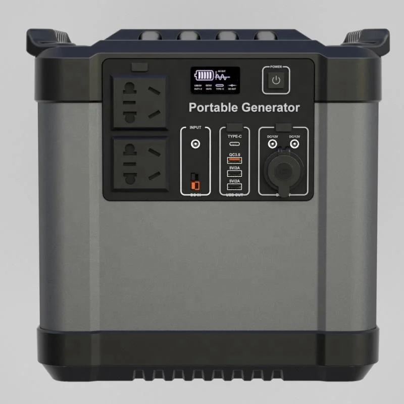 Solar Camping Generator 2000w Battery Charging Power Station Outdoor 12v 24v 220v Portable Power Stations 2000w with Solar Panel