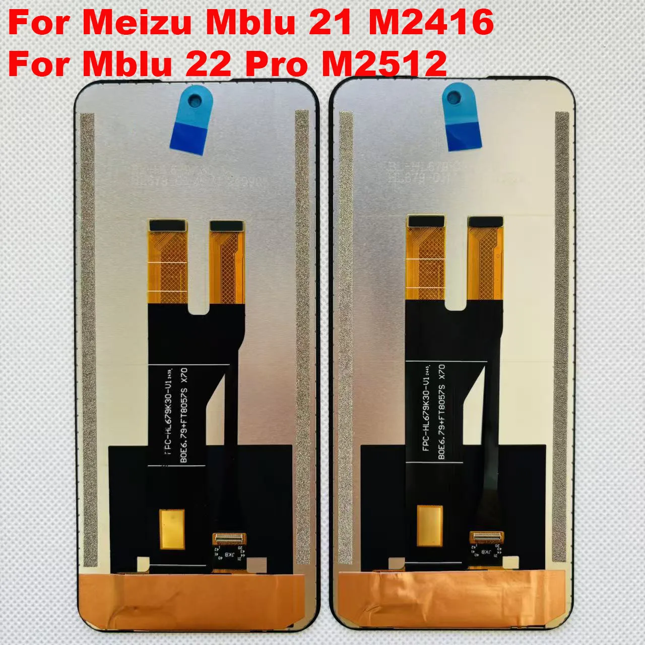 Originele Voor 4G Meizu Mblu 21 M2416 Display Lcd-scherm Touch Voor Mblu 22 Pro M2512 Voor Meizu Note 21 Voor Note 21 Pro Display